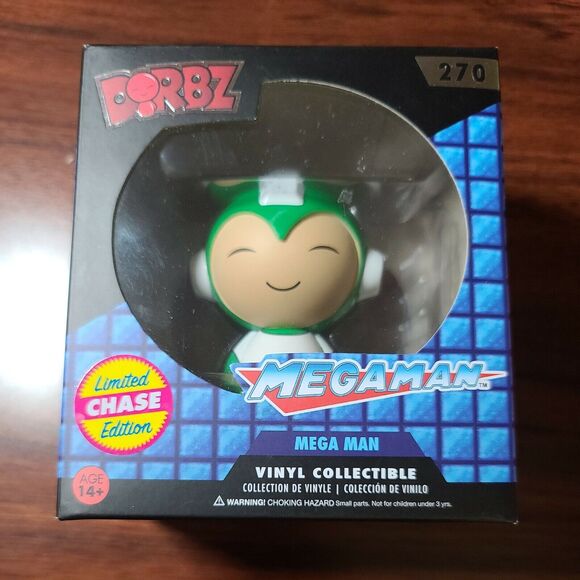 Funko - Dorbz - Megaman - #270 Mega Man Green Chase Ver. Vinyl Figure AUTHENTIC - Picture 1 of 6